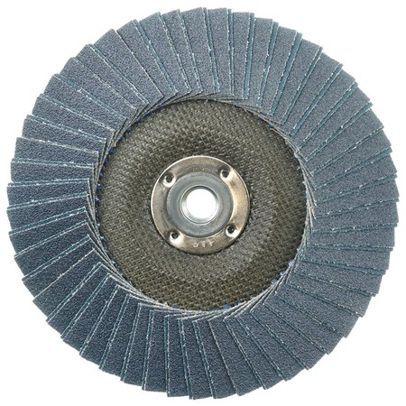 Weiler 7" Tiger X Flap Disc, Conical (TY29), Phenolic Backing, 60Z, 5/8-11" 51221